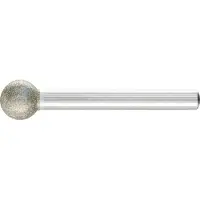 PFERD Schleifstift Diamant kugelförmig 12 x mm D126 Schaft ø 6 Durchmesser 1 St.