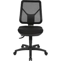 Topstar Drehstuhl Ergo Net schwarz/schwarz,Netzr.