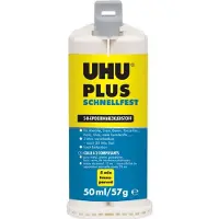 UHU Plus Schnellfest Zwei-Komponentenkleber 45740 50 ml