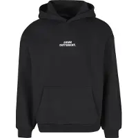 Mister tee weiches Herren Sweatshirt Rippbündchen Kapuze 330 g/m² mit Baumwolle Schwarz