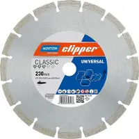 SAINT-GOBAIN Norton Clipper diamantklinge - 230x2,6x22,23mm Classic Universal til våd- & tørskæring