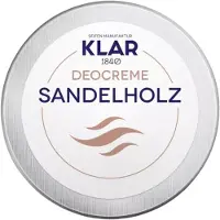 Klar Seifen Klar Deocreme Sandelholz 65 ml Creme