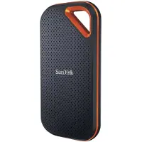 SanDisk Extreme PRO, 4 TB, USB Typ-C, 3.2 Gen 2 (3.1 Gen 2), 2000 MB/s, Passwortschutz, Schwarz, Orange