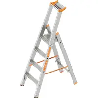Layher Topic 1064 Stufenstehleiter 4 Stufen