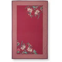 Pip studio Tischdecke Flower Festival Dark Pink-150 x 250 cm