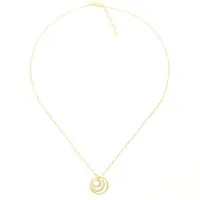 Orphelia 'Elaine' Damenkette aus 925 Sterling Silber mit Anhänger - Gold ZH-7084/2