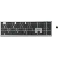 Kensington KB535 EQ, Volle Größe (100%), Kabellos, RF Wireless + Bluetooth, Grau