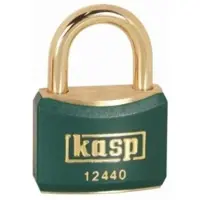Kasp K12440GREA1 Hængelås 40 mm Identiske Gyldengul Nøglelås