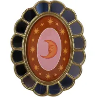 HD Bilderrahmen in Dunkelblau/ Gold - (L)15 x (B)10 cm - onesize