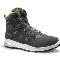 ELTEN Berufsstiefel RILEY XXF BOA GTX grey-lime Mid ESD O2 WR CI, Gr. 43