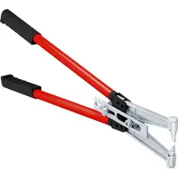 Fischer Lochzange LZ 079830 für Trapezbleche, bis 78 mm Sickenbreite, mit austauschbarem Lochstempel