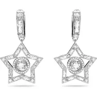 Swarovski Ohrringe mit Anhänger und Kristall
