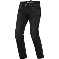 SHIMA Devon Schwarz Motorrad Jeans Größe W34/L32