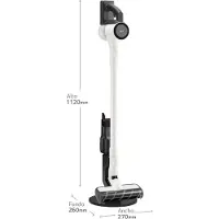 LG CordZero A9 Air A9C-SLIM1C, Stabstaubsauger, Beutellos, Beige, Schwarz, 0,25 l, Trocken, HEPA