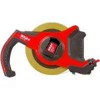 Sola 50047901 Bandmass "Surveyor SC 30" aus Stahl mit Multifunktionshaken 30 M Ingrau/rot