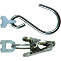 Pesola Klammer + Haken für Micro