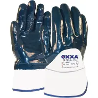 Oxxa Handschuh X-Nitrile-Pro, Gr.9, Stulpe teilbeschichtet