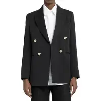 Lanvin - Wool Blazer - Größe 42 - schwarz