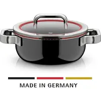 WMF FT Function Pro Fusiontec Function Pro, Bratentopf mit Deckel, 20 cm, Black schwarz