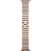 Swarovski Sparkling Princess Strap For Apple Watch 40mm 41mm Rose Gold Color Rose Gold Finish Crystals crysta