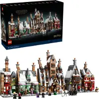 LEGO Harry Potter Dorf Hogsmeade – Sammleredition - Bauset für Erwachsene – Modularer Modellbau mit 7 Gebäuden, Pferd & Kutsche sowie 12 Minifiguren – Geschenk für Männer, Frauen & Fans - 76457