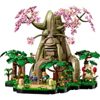 LEGO The Legend of Zelda Deku-Baum 2-in-1, Bauset mit 4 Minifiguren zum Sammeln, Modell zum Umgestalten und Ausstellen, Geschenk und Sammlerstück für erwachsene Sammler und Fans 77092