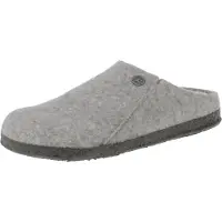 Birkenstock Zermatt Shearling Clog Wool Felt Light Gray - EU 44