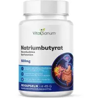 VitaSanum Natriumbutyrat 600 mg Kapseln 60 St