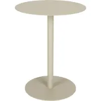 Zuiver Snow Beistelltisch Rund 35 cm Metall Beige