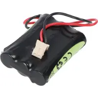 AccuCell Akkupack NiMH 3,6V 700mAh kompatibel Slendertone 3924-0000, 3.6V