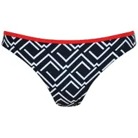 Naturana Badmode Bikini Slip Dames | Grösse: 40 | Farbe: Schwarz/Weiß
