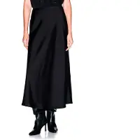 Armani Exchange für Damen. XW001420AF19592UC001 Midirock schwarz (L), Lässig, Polyester