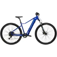 KROSS "E-MTB Lea Boost 2.0 29 Zoll blau" 9 Gang microSHIFT ACOLYTE M5180M Schaltwerk Kettenschaltung Heckmotor 250 W Pedelec, Elektrofahrrad für Damen und Herren, MTB