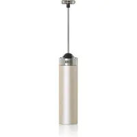 AdHoc AHM-MS22, Handheld electric milk frother, Silber, Kunststoff, Edelstahl, Tasten, Akku, AAA
