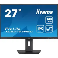 Iiyama ProLite XUB2793HSU-B7, 68,6 cm (27"), 1920 x 1080 Pixel, Full HD, LED, 1 ms, Schwarz