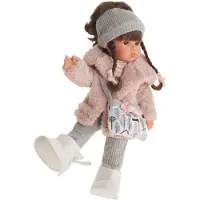 Antonio Juan Bella Puppe 45cm Vinyl mit beweglichen Armen und Beinen, steht alleine