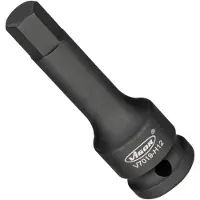 Vigor V7019-H12, Steckschlüsselbuchse, Schwarz, 1 Kopf/Köpfe, 1/2", Metrisch, 12 mm