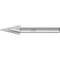PFERD 22423316 Fr?sestift HSS Spidskegle L?ngde 60 mm M?l, ? 10 mm Arbejdsl?ngde 20 mm Skaftdiameter 6 mm 1 stk.