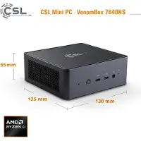 CSL-Computer Mini-PC CSL VenomBox 7640HS / 16GB / 1000 GB M.2 SSD / Windows 11 Home