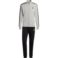 Adidas Herren Sportanzug Basic 3-Streifen French Terry