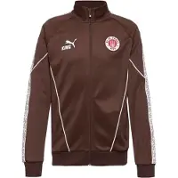 Puma FC St. Pauli Trainingsjacke in braun, Größe M