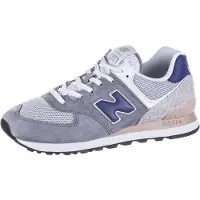 New Balance 574 Wildleder Trainer, Grau 42 EU