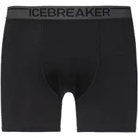 Icebreaker Boxershorts Anatomica Boxers Herren Black-L