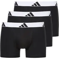 Adidas Underwear Unterhose Active Flex Cotton Herren Black 006 (3er-Set)-M