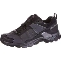 Salomon - Wanderschuhe aus GORE-TEX - X Ultra 5 GTX M Black / Asphalt / Castlerock für Herren - Größe 42 2/3 - schwarz