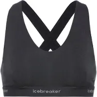 Icebreaker Sport BH Merino 125 Cool-Lite Sprite Racerback Bra Damen Black-S
