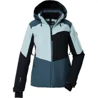 Killtec Damen Skijacke/Funktionsjacke mit abzippbarer Kapuze, Schneefang und Unt