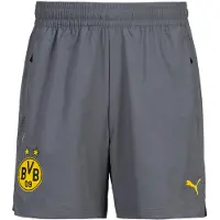 Puma BVB PUMATECH Relaxed Woven Shorts - grau, Größe:S