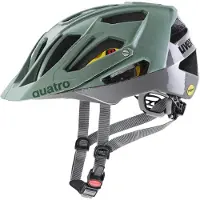 Uvex quatro cc MIPS Helm in grün, Größe 56-61