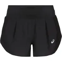 Asics Laufshorts "ROAD 3.5IN SHORT", Damen, Gr. L (42/44), N-Gr, schwarz (performance schwarz), Obermaterial: 100% Polyester, Hosen Laufshorts, Schnelltrocknend, Reflektierend, Praktische Taschen